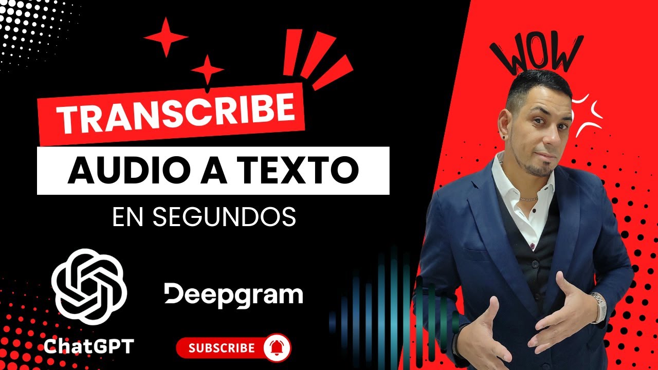 Transcribe Audio a Texto en Segundos con IA Deepgram y ChatGPT! 🔥📜 ...
