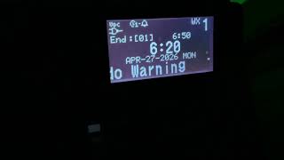 ILX Tornado Warning WXJ75 (Springfield IL)
