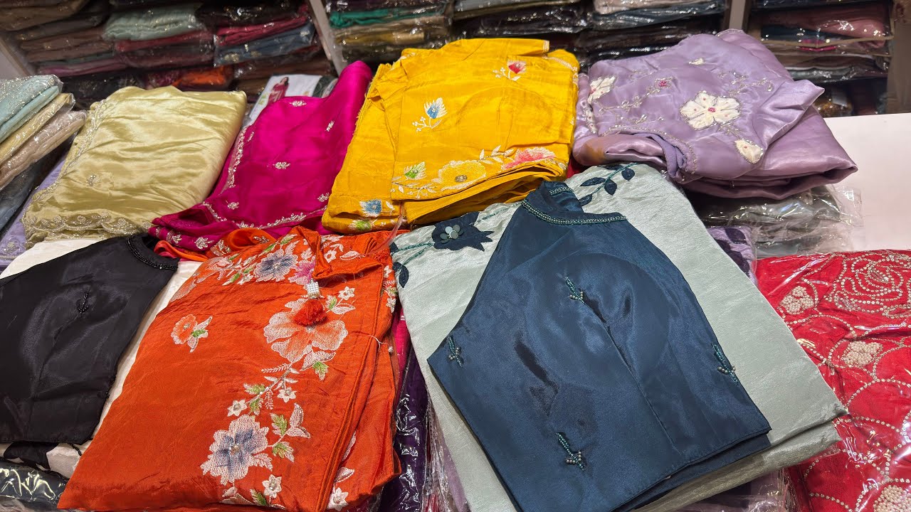 New Designer Saree Collection | Latest Fancy Designer Sarees | Anand Deep Fashion Rajajinagar