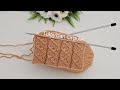 Wow 🧶 Yelek, Şal, Hırka Ve Bebek Battaniyesi İçin Örgü Modeli #knitting