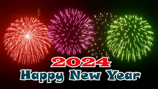 Chinese New Year 2024 Fireworks | New Year 2024 GIF Animation screenshot 1