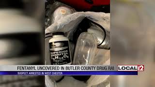Suspected drug dealer arrested, fentanyl seized in Butler County