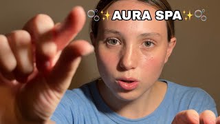 ASMR Plucking and Brushing Negative Energy Away ✨💗