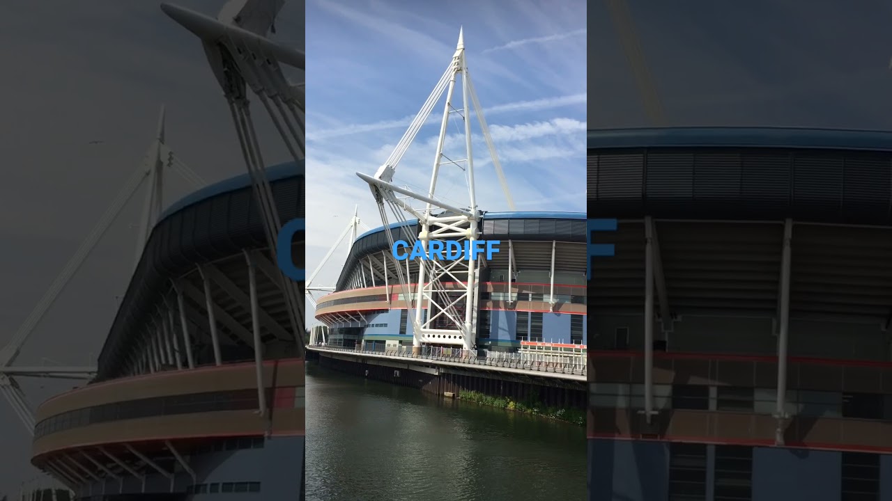 CARDIFF MILLENNIUM STADIUM AND RIVER TAFF