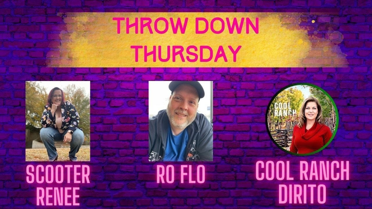 LIVE AUCTION COME BACK THROW DOWN THURSDAY 10/12 8 PM CST/9 PM EST