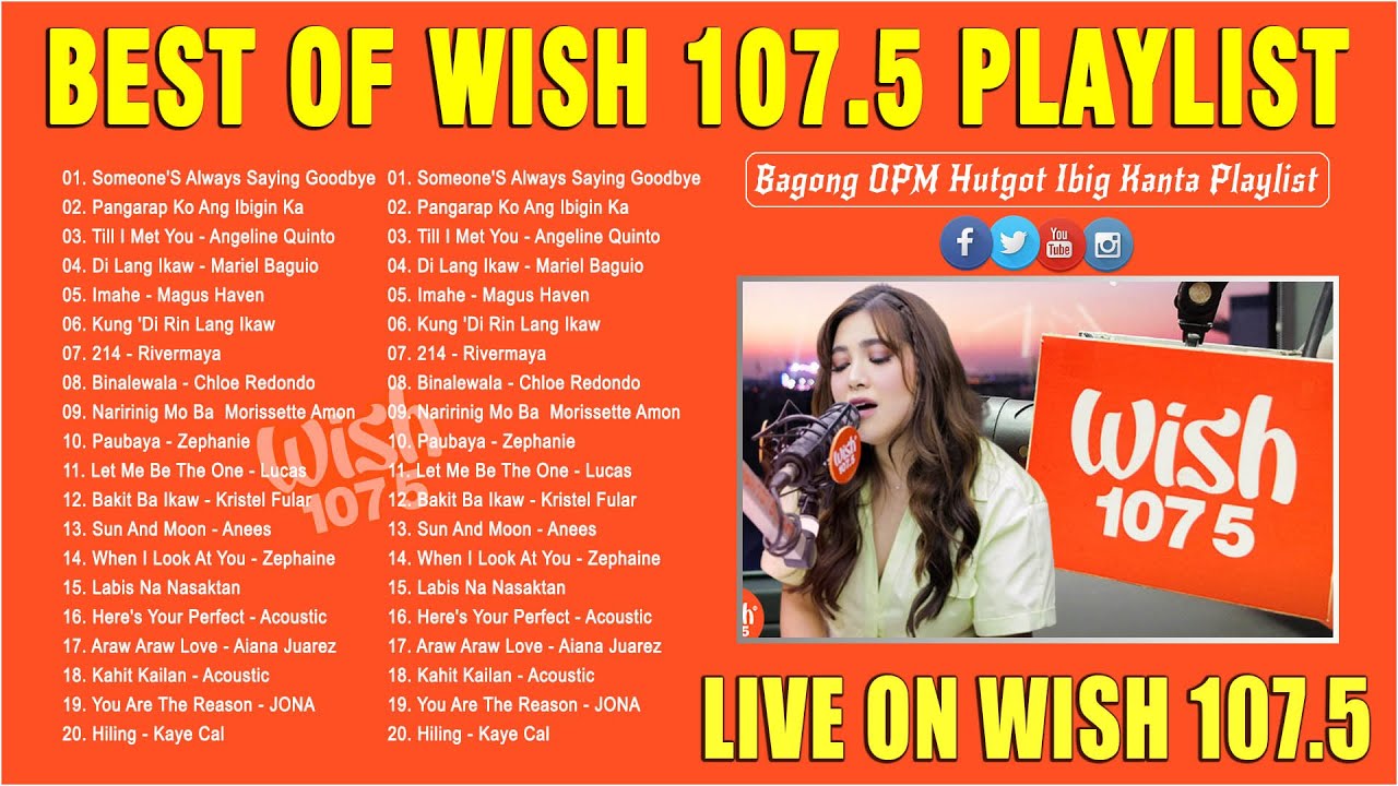 Wish 107.5 playlist - Bagong OPM Hugot Love Songs 2023 - Best Songs Of Wish 107.5 Playlist 2023
