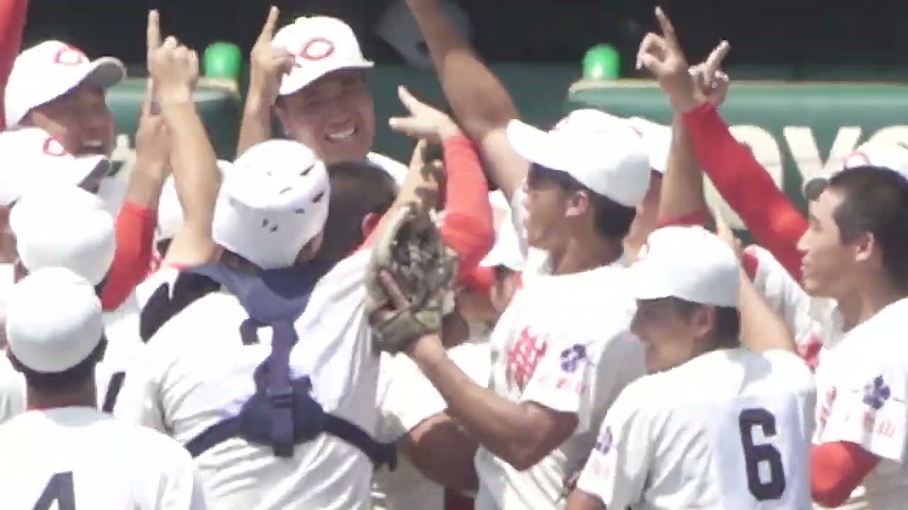 智弁和歌山《 優勝の瞬間！☆校歌斉唱☆ 》決勝 智辯和歌山 4 - 3 健大