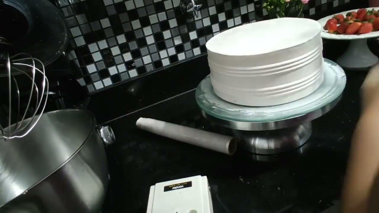 Decoração com morangos