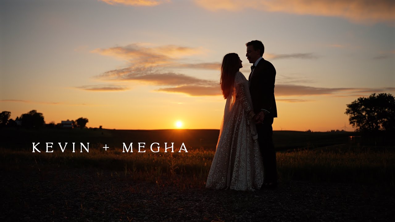 Epic Indian Fusion Wedding at The Gathering Barn | Williamsburg, IA | Kevin + Megha