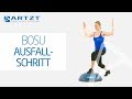 BOSU Balance Trainer - Ausfallschritt mit Rotation