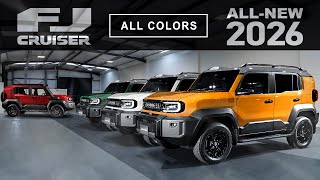 картинка: Новый Toyota FJ Cruiser 2026 года — все цвета и размеры по сравнению со старым FJ Cruiser