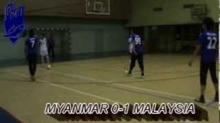 SMTU Futsal Competition (Myanmar Vs Malaysia)