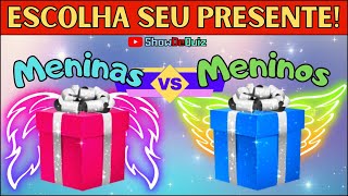 📢 Meninas x Meninos🎁 Escolha uma caixa de presente 🎁Choose Your Gift | Girl vs Boy 🎁Elige Tu Regalo🎁