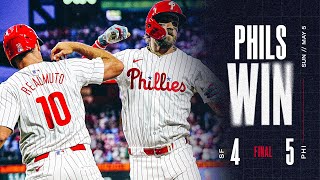 Giants vs. Phillies Game Highlights (5/5/24) | MLB Highlights