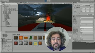 Lesson 8 Part 1 Using Particle Systems to Create Fire & Smoke Effects in Unity 🔥