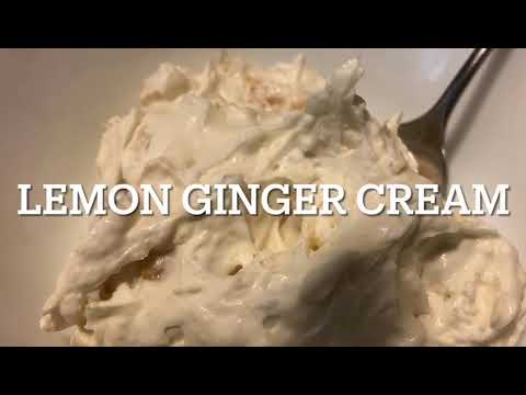 वीडियो: दही नींबू अदरक आइसक्रीम