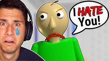 BALDI HATES ME! | Baldi
