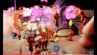 Two ways to tackle the Disco Ball @ Pikmin 4