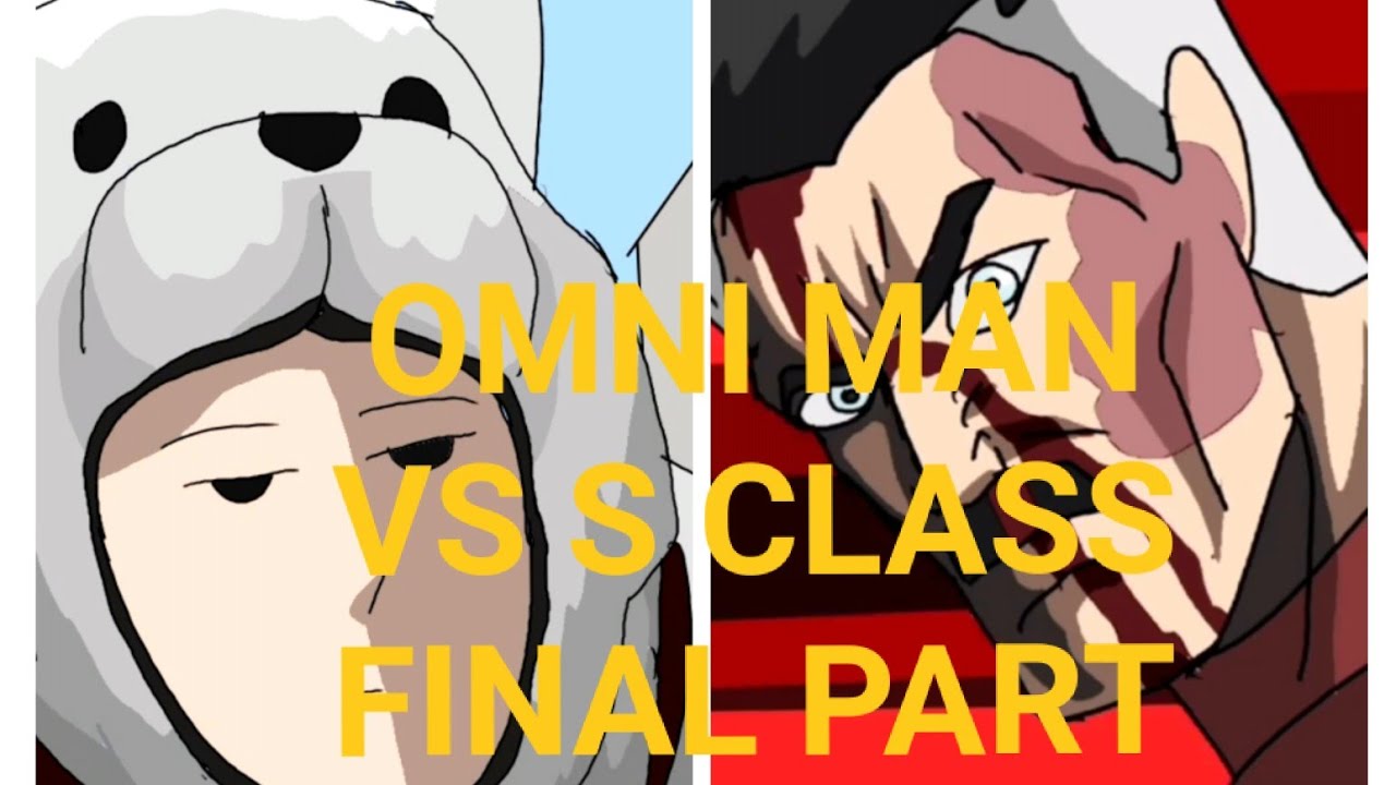 Omni Man vs S Class final part (fan animation (Invincible/one punch man))