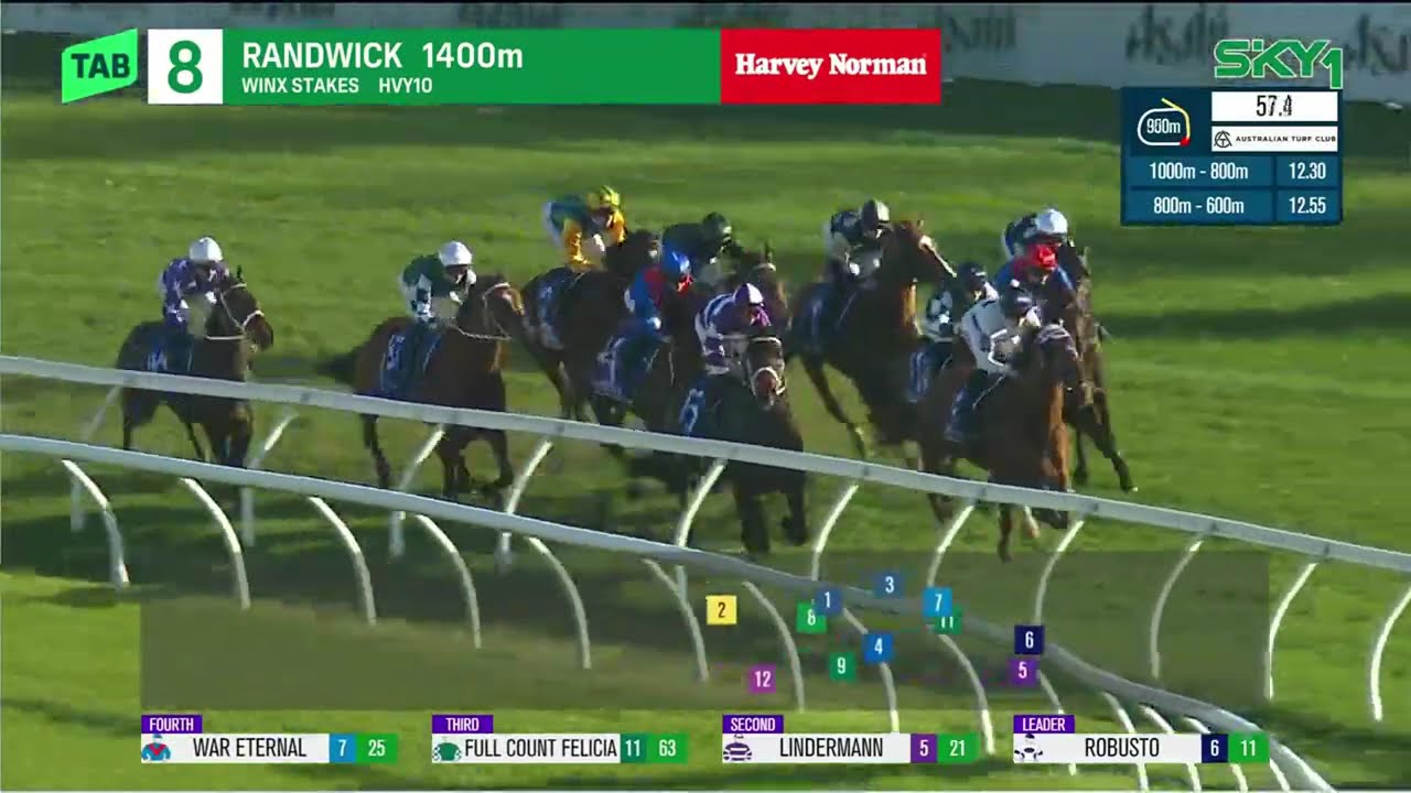 Winx Stakes 2025 - VIA SISTINA (3YO+ WFA G1) Group 1 Randwick 23 August