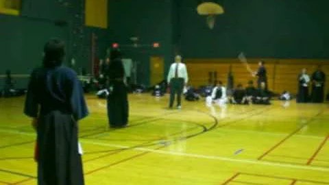 2009 WM kendo tournament - James Chaffin match 1