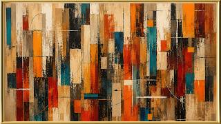 Norman Lewis Inspired | Expressive Marks & Luminous Color | Abstract Composition for Frame TV screenshot 2