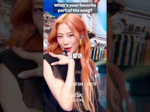 For me, it&amp;#39;s when they go step step <strong>cha</strong> <strong>cha</strong>😎 #lesserafim #<strong>HOT</strong> | KBS WORLD TV
