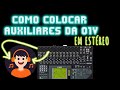 Como colocar Auxiliares 01v96 em estéreo