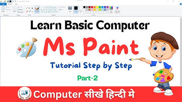 MS Paint Complete Tutorial in Hindi (part-2) Learn MS Paint Home Tab Sep by Step.
