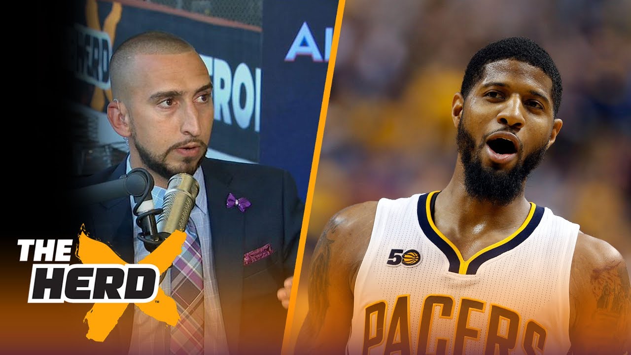 Paul George staying in OKC? Lonzo Ball sits out - Nick Wright and Cris Carter react | THE HERD