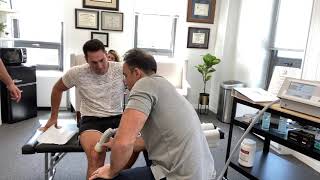 Dr. Veltre Training - Knee SoftWave Therapy Treatment