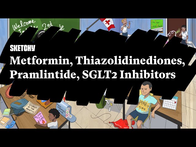 semaglutide sketchy Metformin, Thiazolidinediones & Other Anti-Diabetics (Part 1) | Sketchy  Medical | USMLE Step 1