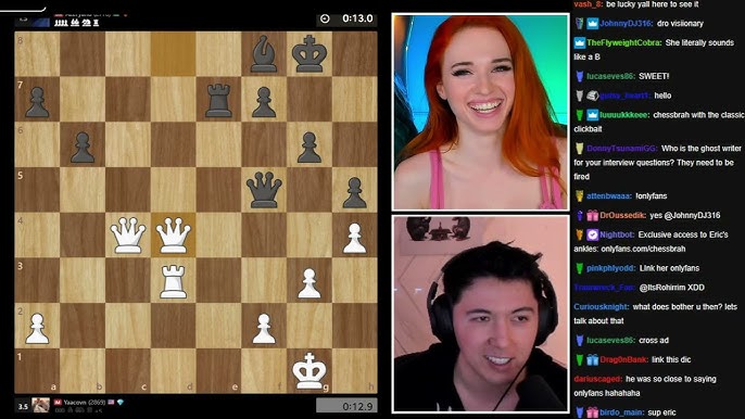 Dexerto on X: 4. @alexandravbotez vs @itsandreabotez – chess