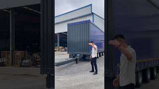 Heavy Duty semi trailer for hot sale#trailer #trailers #semitrailer #semitrailers