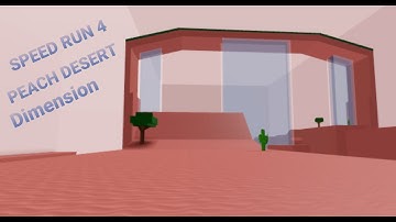 Roblox Speed Run 4 Peach Desert Dimension