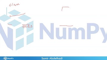 الجزء الاول من شرح مكتبة numpy دورة التعلم الالي