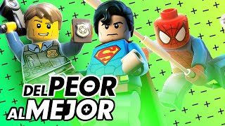 Juegos de LEGO - Del Peor al Mejor