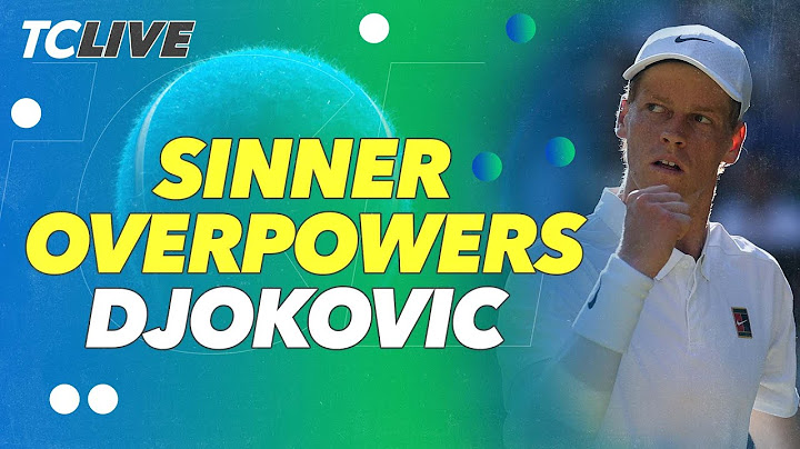 Jannik Sinner Defeats Djokovic for 5th Straight Time to Reach Final | Wimbledon Primetime