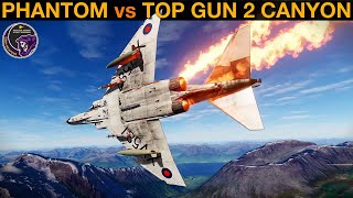 Top Gun 2: Canyon Run EXTREME Skill Challenge - F-4E Phantom Special | DCS screenshot 5