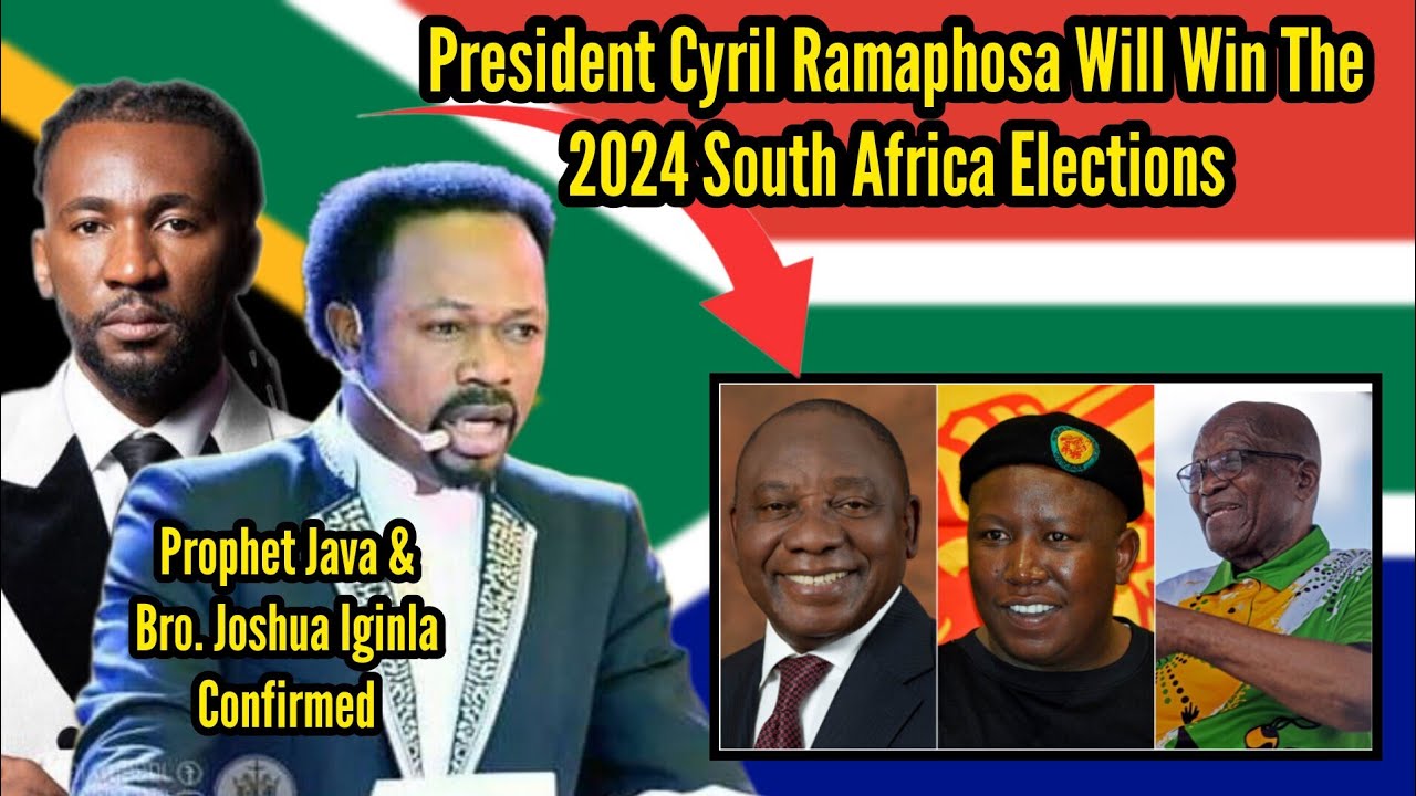 Propeht Java Crew Prophet Java & Prop. Joshua Iginla Confirmed President Ramaphosa to Win ...