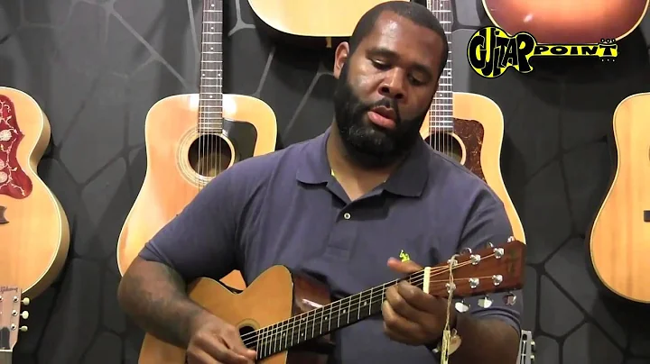 Kirk Fletcher plays a 1971 Martin-000 at GuitarPoint Maintal / Vintage Guitars