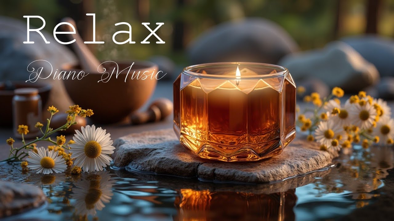 Relaxing Spa Piano 🕯️ Deep Sleep Music for Stress Relief & Healing ...
