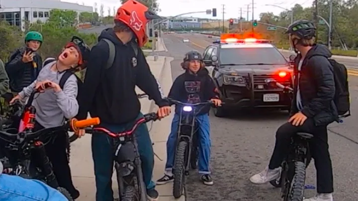 Sheriff Pulls Over 10 Sur Rons // Reckless Teen pt...