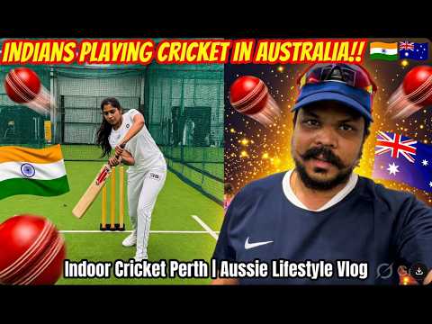 Perth Mein Indian Family Life 🇦🇺 | Indoor Cricket, Pizza Aur Doston Ke Saath Masti | Hindi Vlog