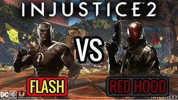 INJUSTICE 2 - FLASH VS RED HOOD!