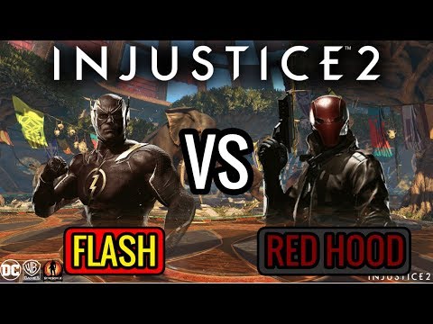 INJUSTICE 2 - FLASH VS RED HOOD!
