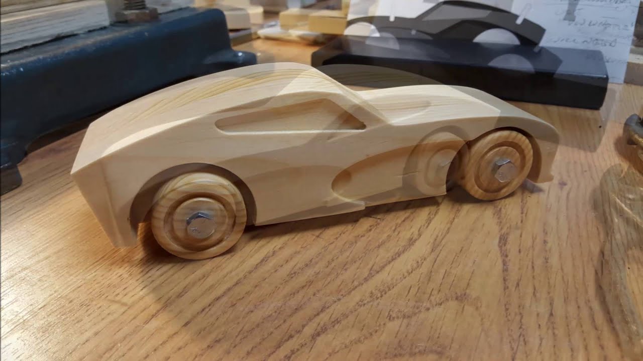 Wood Muscle Car Build - An Easy CNC Project - YouTube