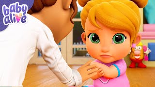 Baby Alive Official 🩹 LuLu Gets A Boo Boo 💫 Kids Videos 💕