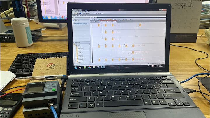 Hướng dẫn lập trình plc logo siemens bằng phần mềm