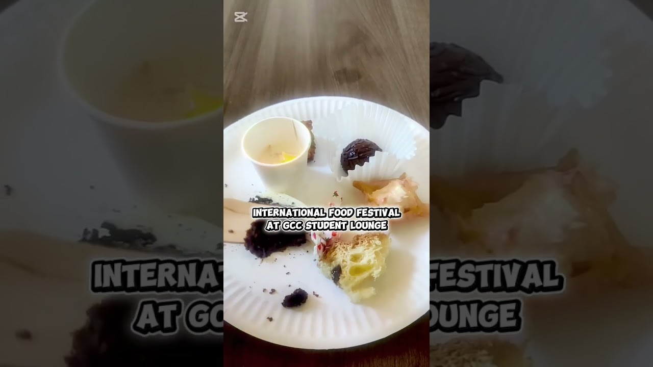 ✨ International Food Festival at Griffith College Cork — from Student Ambassador Ayesha's lens!